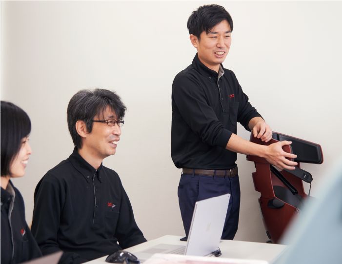 ものづくりの強みスムーズな連携プレー